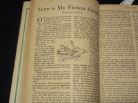1938 AUGUST WRITER'S DIGEST MAGAZINE - ERLE STANLEY GARDNER - K 1032