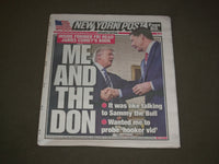 2018 APRIL 13 NEW YORK POST NEWSPAPER - JAMES COMEY'S BOOK ' A HIGHER LOYALTY'