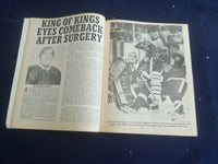 1972 DECEMBER HOCKEY PICTORIAL MAGAZINE - BRAD PARK COVER - ST 200Y