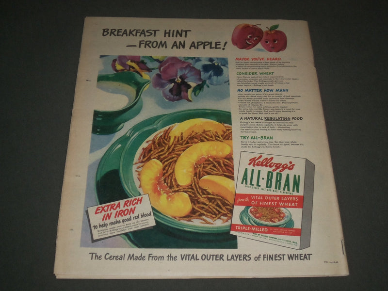 1945 APRIL 15 THIS WEEK MAGAZINE SECTION - ELIZABETH KELLY COVER - J 2668