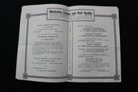 1921 MARCH CHARLIE CHAPLIN IN THE KID PROGRAM - MANHATTAN THEATRE - K 1859