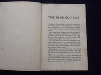 1930 THE BLUE GOD JAZZ HARDCOVER BOOK BY DONALD SNOW - KD 8407