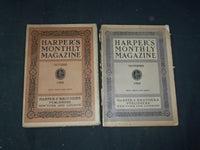 1902-03 HARPER'S MONTHLY MAGAZINE-LOT 13 ISSUES-NICE ILLUSTRATIONS & ADS-WR 240B
