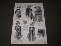 1910 AUX DEUX PASSAGES DERNIERES NOUVEAUTES D'HIVER FRENCH CATALOGUE - FR 1277