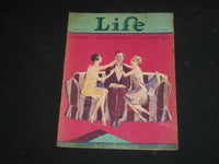 1927 OCTOBER 13 LIFE MAGAZINE - JUST BETWEEN US GIRLS - SP 2857