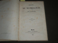 1845 LECONS DE MYTHOLOGIE BY M. GERUZEZ FRENCH VOLUME - KD 4293