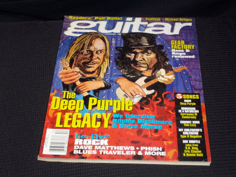 1996 DECEMBER GUITAR MAGAZINE - DEEP PURPLE FRONT COVER - E 7154