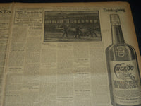1905 NOVEMBER 27 THE BOSTON HERALD NEWSPAPER - 16 DEAD IN TRANI CRASH - BH 266