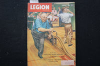1949 FEB THE AMERICAN LEGION MAGAZINE - PACIFIC COAST BASEBALL COVER - E 10527