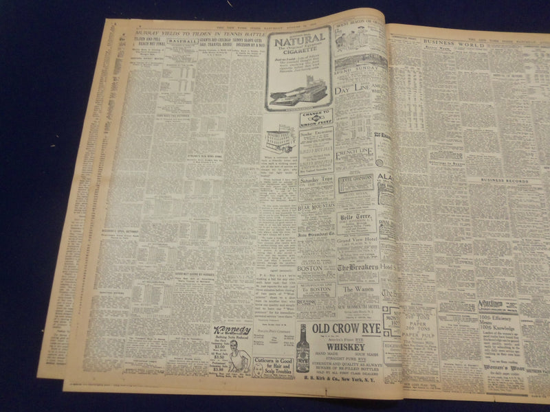 1918 AUGUST 24 NEW YORK TIMES - ALLIED ARMIES ADVANCING - NT 9202
