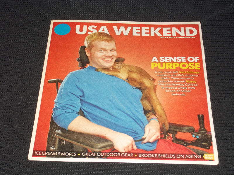 2013 JULY 5 USA WEEKEND MAGAZINE - NED SULLIVAN COVER - E 4971