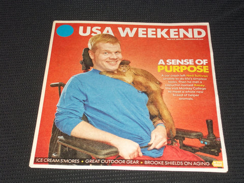 2013 JULY 5 USA WEEKEND MAGAZINE - NED SULLIVAN COVER - E 4971