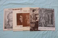 1940'S-1960'S MUSIC THEATRE PROGRAMS AND SOUVENIR BOOKS - LOT OF 51 - O 3720