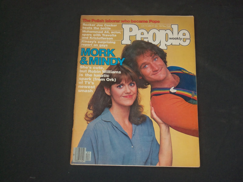 1978 OCTOBER 30 PEOPLE MAGAZINE - ROBIN WILLIAMS & PAM DAWBER - B 4857