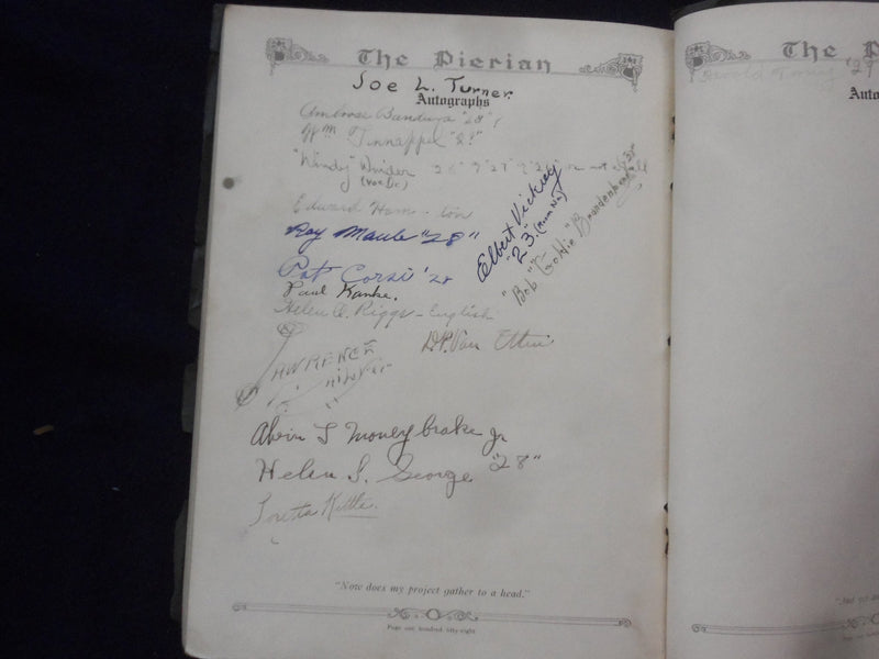 1926 PIERIAN MORTON HIGH SCHOOL YEARBOOK - RICHMOND, INDIANA - YB 1926A