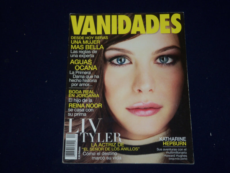2003 SEPTEMBER 30 VANIDADES MAGAZINE - LIV TYLER COVER - SP 9841