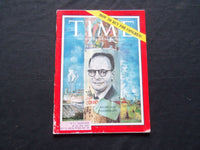 1958 OCTOBER 27 TIME MAGAZINE - CHARLES CHAMBERLAIN - T 1661