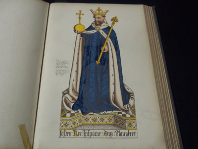 1887 SPECIMENS OF ANCIENT SCULPTURE & PAINTING IN ENGLAND LARGE FOLIO - Z 265