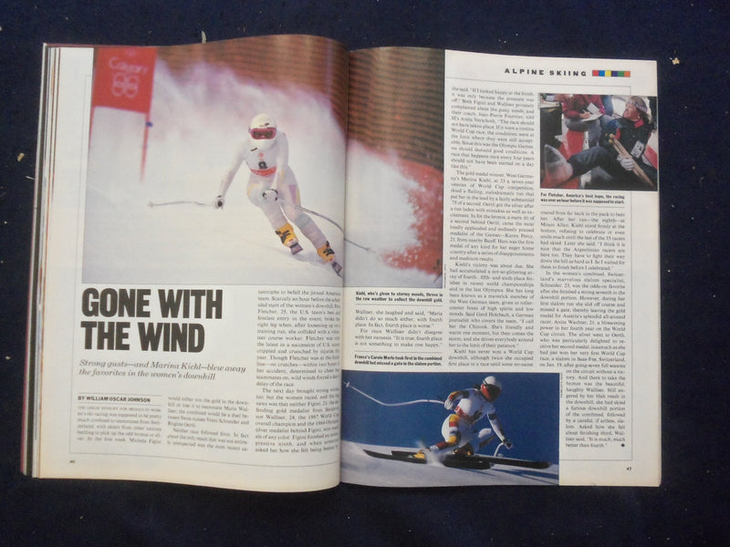 1988 FEBRUARY 29 SPORTS ILLUSTRATED MAGAZINE - BRIAN BOITANO COVER - ST 1952F