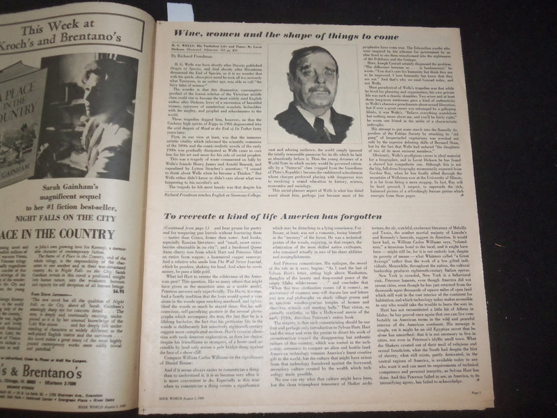 1969 JULY 20, 27 & AUG 3 CHICAGO TRIBUNE BOOK WORLD SECTIONS -LOT OF 3- NP 8077
