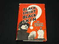 1935 BLACK SHIRT BLACK SKIN HARDCOVER BOOK BY BOAKE CARTER - KD 7596