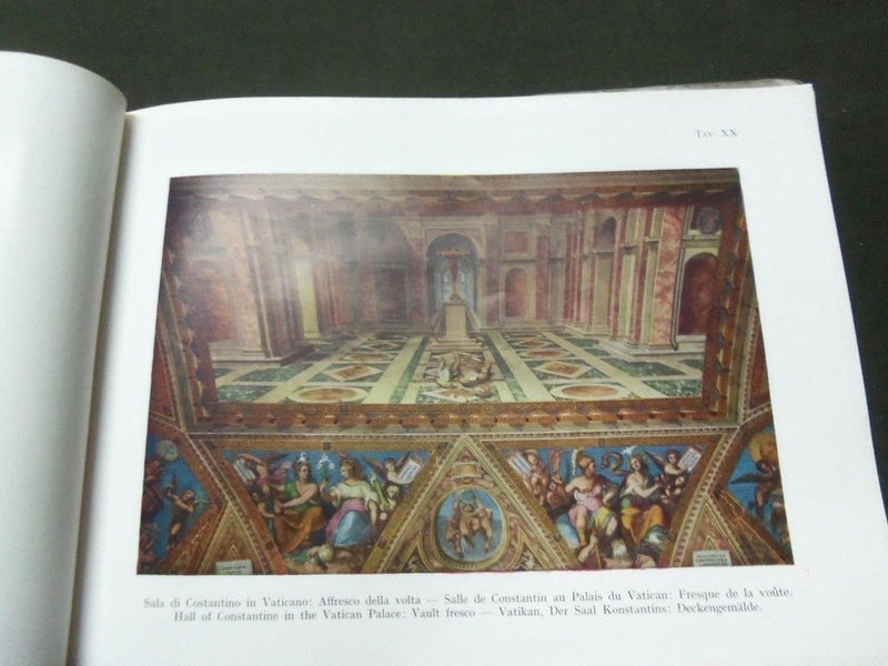 1900S ROMA VIEW BOOK - 100 TAVOLE IN TRICROMIA - IN 4 LANGUAGES - J 5206