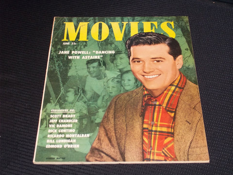 1951 JUNE MOVIES MAGAZINE - GORDON MAC RAE FRONT COVER - E 15206