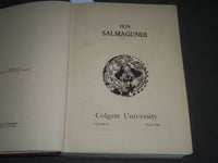 1929 SALMAGUNDI COLGATE UNIVERSITY YEARBOOK - HAMILTON NEW YORK - YB 1206