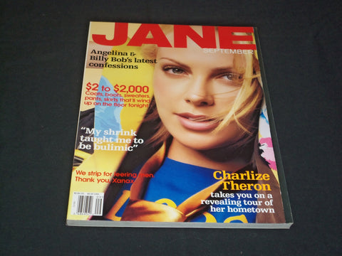 2001 SEPTEMBER JANE MAGAZINE - CHARLIZE THERON - SP 3651