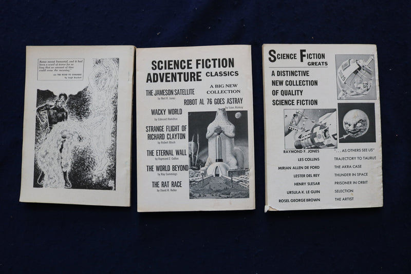 1952-1971 SCIENCE FICTION DIGEST MAGAZINES - LOT OF 17 - O 3484