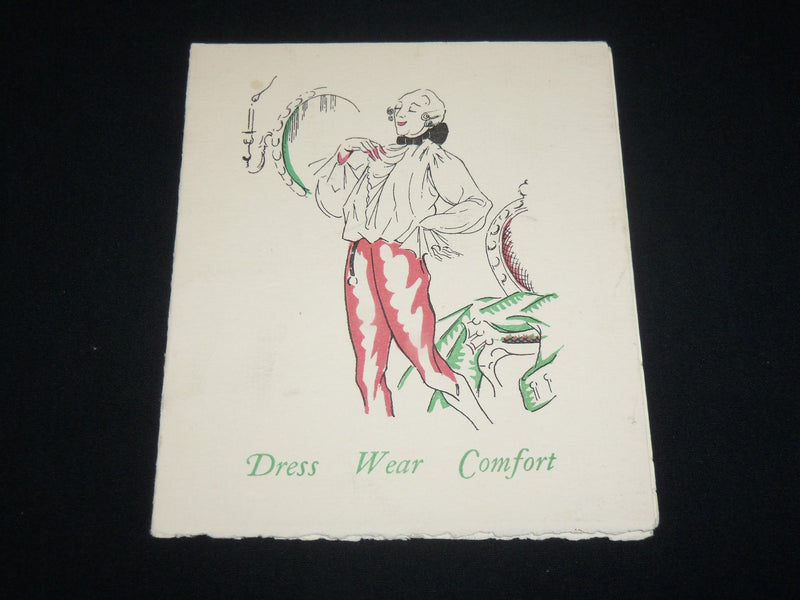 1940'S S. HARMON & CO. BROCHURE - DRESS WEAR COMFORT - LONDON - J 6233