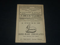 1904 THE MARRIAGE OF KITTY - HOLLIST ST. THEATRE PROGRAM - J 5677