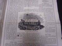1866 THE YOUTH'S TEMPERANCE BANNER NEWSPAPER LOT OF 3 - VOLUME 1 ISSUES- NP 2051