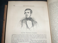 1853-1858 THE NATIONAL MAGAZINE BOUND VOLUME LOT OF 5 - NICE ILLUS. - KD 2011