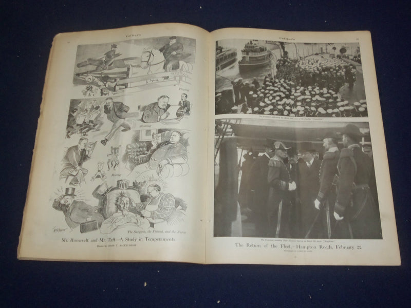 1909 MARCH 6 COLLIER'S MAGAZINE - INAUGURATION NUMBER WILLIAM TAFT - ST 6783