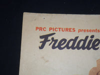 1944 THE TOWN WENT WILD 1/2 SHEET MOVIE POSTER - FREDDIE BARTHOLOMEW - P 484