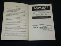 1955-1957 ANNALES D'OCULISTIQUE FRENCH JOURNALS LOT OF 19 ISSUES - WR 336A