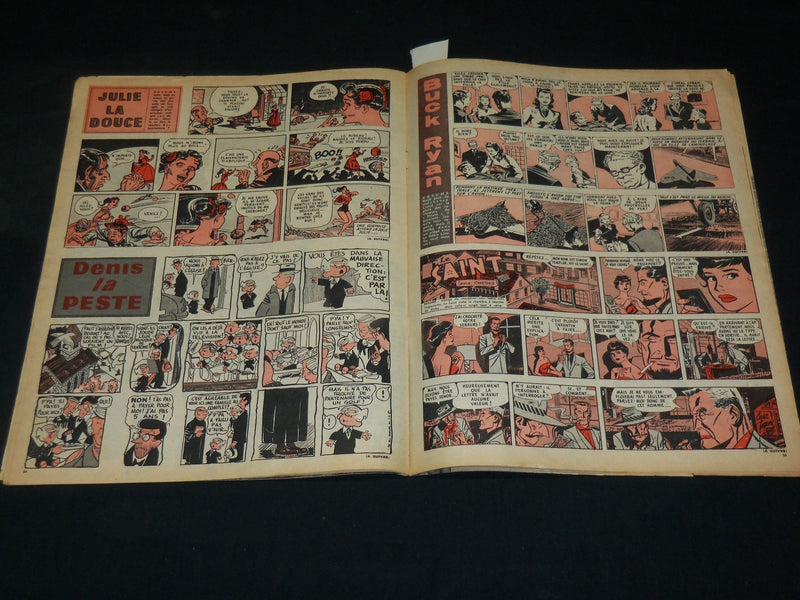 1960 AUGUST 12 RADAR FRENCH MAGAZINE - COLOR COMICS - ST 531H