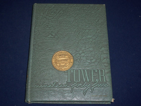 1945 TOWER WHEATON COLLEGE YEARBOOK - ILLINOIS - GREAT PHOTOS - YB 467