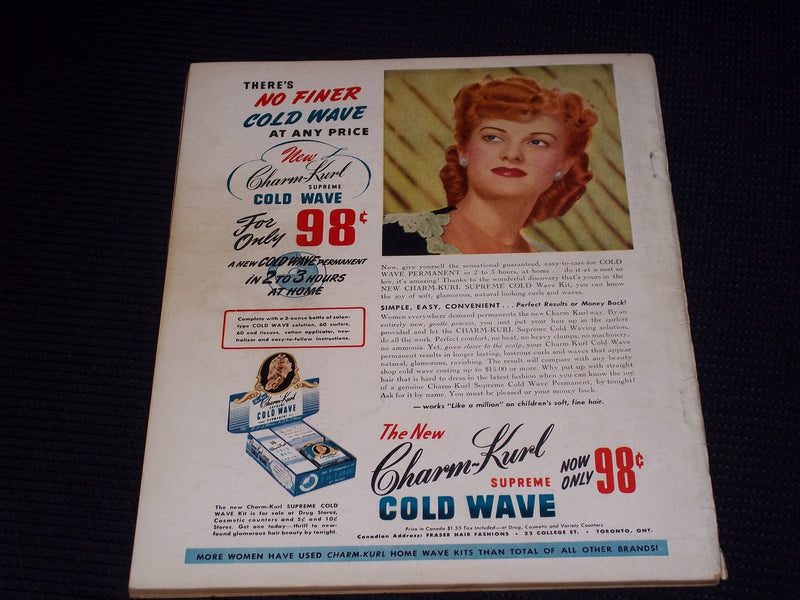 1946 FEBRUARY SCREEN ROMANCES MAGAZINE - BOB WALKER COVER - E 16557