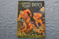 1939 OCTOBER THE OPEN ROAD FOR BOYS MAGAZINE - FOOTBALL CONTEST - ST 5510L