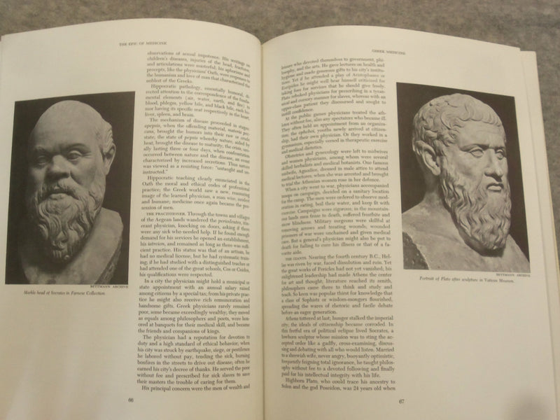 1962 THE EPIC OF MEDICINE EDITED BY FELIX MARTI-IBANEX, MD - KD 2759V