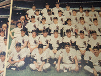 1959 CHICAGO WHITE SOX COLOROTO MAGAZINE TEAM PHOTO - 33 PIECES - NP 9191