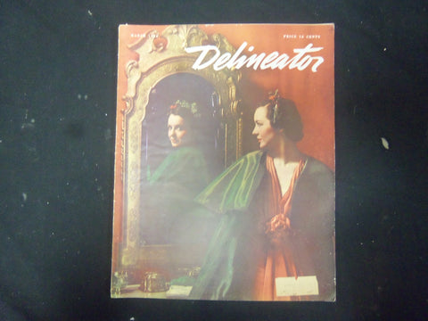 1936 MARCH DELINEATOR MAGAZINE - GREAT COVER, STORIES AND ADS - ST 3795