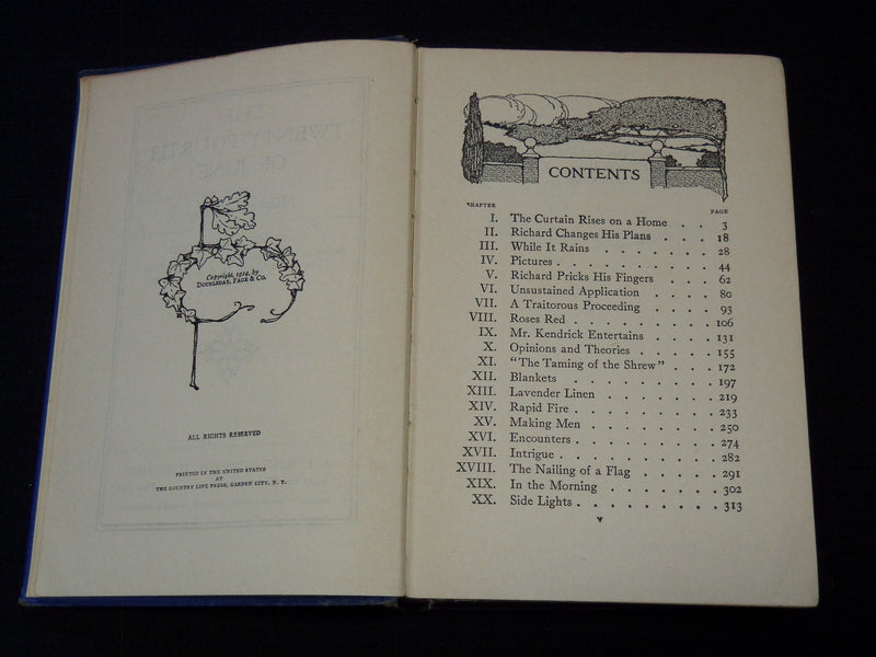 1914 THE TWENTY FOURTH OF JUNE HARDCOVER BOOK BY GRACE RICHMOND - KD 7934