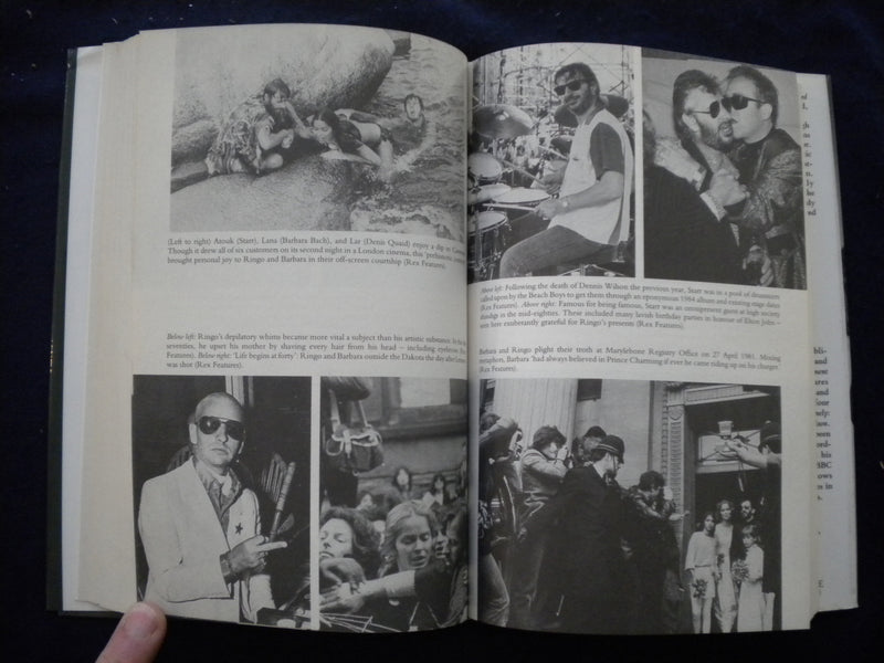 1992 RINGO STARR - STRAIGHT MAN OR JOKER? HARDCOVER BOOK -FIRST EDITION- KD 8019