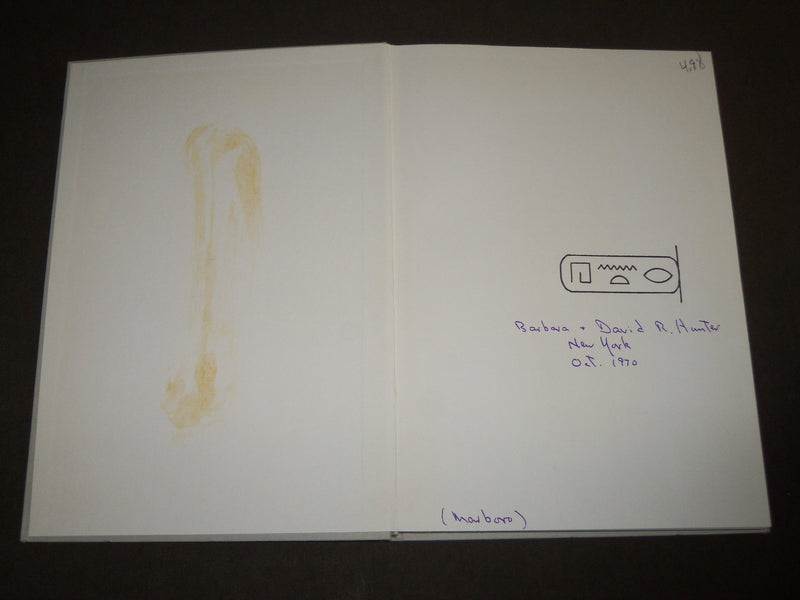 1968 EGYPTIAN ART HARDCOVER BOOK BY VAGN PPOULSEN - KD 4899