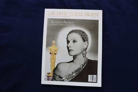 1992 APRIL ARCHITECTURAL DIGEST MAGAZINE - GRETA GARBO COVER - E 18744