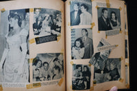 1940'S MOVIE STARS SCRAPBOOK - INGRID BERGMAN - SHIRLEY TEMPLE - E 24929