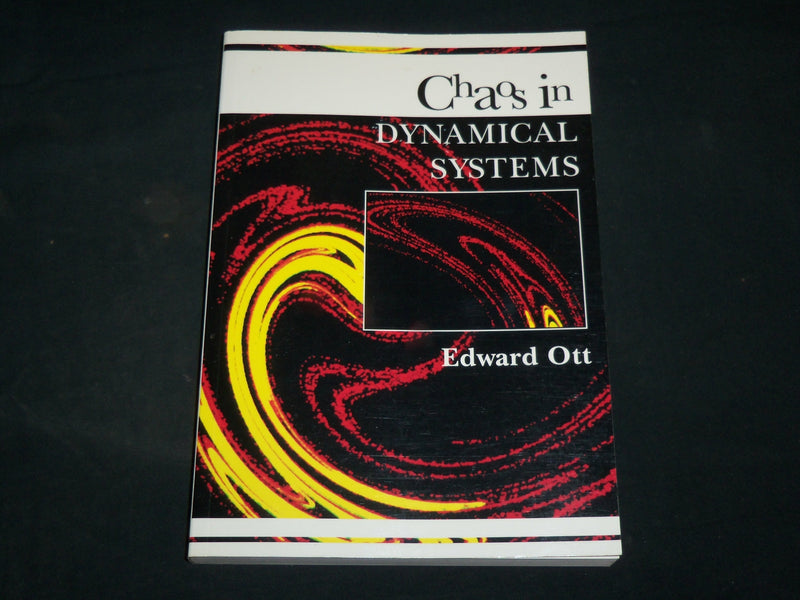 1993 CHAOS IN DYNAMICAL SYSTEMS SOFTCOVER BOOK BY EDWARD OTT - KD 7026